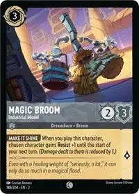 Carta Magic Broom - Industrial Model, ROF-188