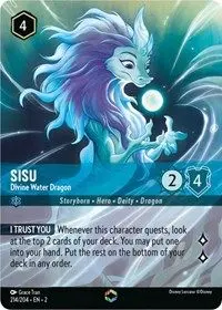Carta Sisu - Divine Water Dragon, ROF-214