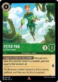 Carta Peter Pan - Lost Boy Leader, ITI-82