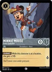 Carta Minnie Mouse - Funky Spelunker, ITI-183