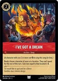Carta I've Got a Dream, ITI-129