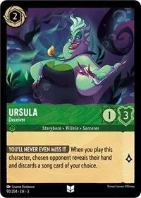 Carta Ursula - Deceiver, ITI-90