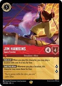 Carta Jim Hawkins - Space Traveler, ITI-109
