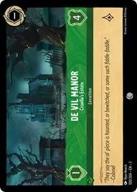 Carta De Vil Manor - Cruella's Estate, ITI-100