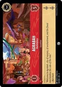 Carta Agrabah - Marketplace, ITI-134