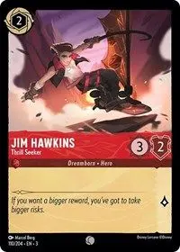 Carta Jim Hawkins - Thrill Seeker, ITI-110