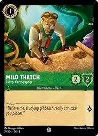 Carta Milo Thatch - Clever Cartographer, ITI-79