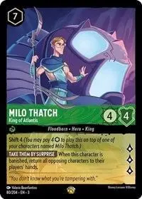 Carta Milo Thatch - King of Atlantis, ITI-80