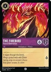Carta The Firebird - Force of Destruction, ITI-56