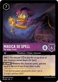 Carta Magica De Spell - The Midas Touch, ITI-49