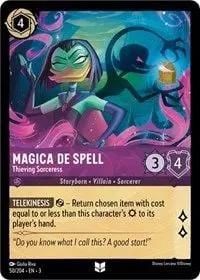 Carta Magica De Spell - Thieving Sorceress, ITI-50