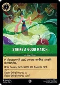 Carta Strike a Good Match, ITI-96