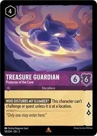 Carta Treasure Guardian - Protector of the Cave, ITI-58