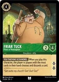 Carta Friar Tuck - Priest of Nottingham, ITI-73