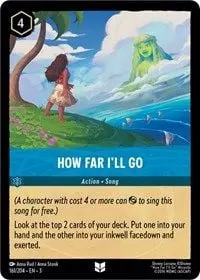 Carta How Far I'll Go, ITI-161