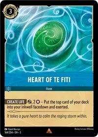 Carta Heart of Te Fiti, ITI-164