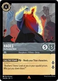 Carta Hades - Hotheaded Ruler, ITI-174