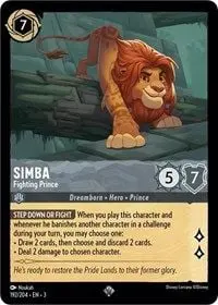 Carta Simba - Fighting Prince, ITI-192