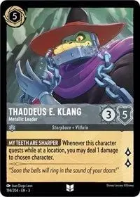 Carta Thaddeus E. Klang - Metallic Leader, ITI-194
