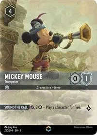 Mickey Mouse - Trumpeter (ITI-220)