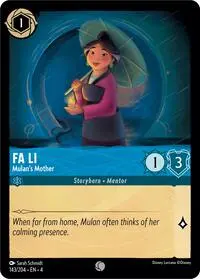 Fa Li - Mulan's Mother (URE-143)