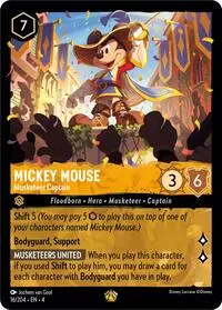 Mickey Mouse - Musketeer Captain (URE-16)