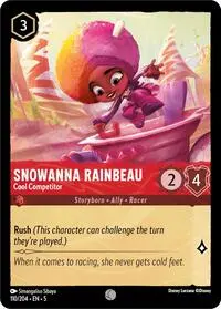 Snowanna Rainbeau - Cool Competitor (SHS-110)