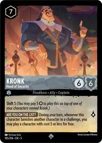 Kronk - Head of Security (SHS-185)