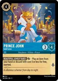 Prince John - Gold Lover (SHS-147)