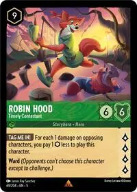 Robin Hood - Timely Contestant (SHS-69)