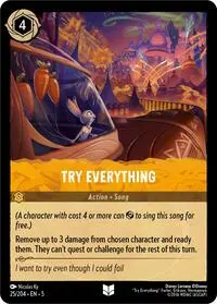 Try Everything (SHS-25)