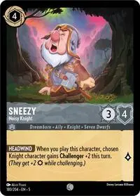 Sneezy - Noisy Knight (SHS-180)