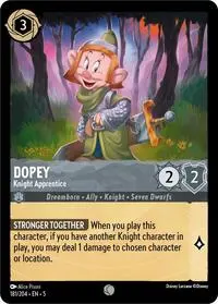 Dopey - Knight Apprentice (SHS-181)