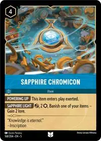 Sapphire Chromicon (SHS-168)