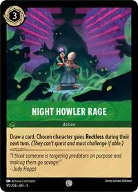 Night Howler Rage (SHS-95)