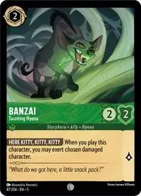 Banzai - Taunting Hyena (SHS-87)