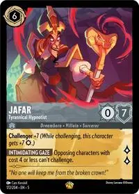 Jafar - Tyrannical Hypnotist (SHS-172)