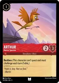 Arthur - Novice Sparrow (SHS-121)