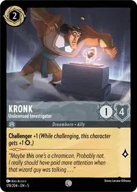 Kronk - Unlicensed Investigator (SHS-178)