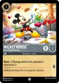 Mickey Mouse - Food Fight Defender (SHS-176)
