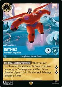 Carta Baymax - Armored Companion, AZS-157