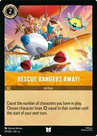 Rescue Rangers Away! (AZS-29)