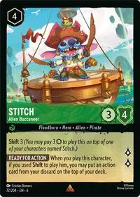 Stitch - Alien Buccaneer (AZS-72)