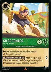 Carta Go Go Tomago - Darting Dynamo, AZS-73