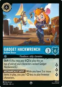 Gadget Hackwrench - Brilliant Bosun (AZS-140)