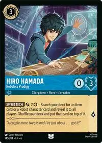 Carta Hiro Hamada - Robotics Prodigy, AZS-145