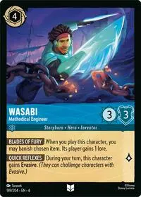Carta Wasabi - Methodical Engineer, AZS-149