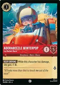 Carta Adorabeezle Winterpop - Ice Rocket Racer, AZS-116