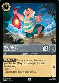 Carta Mr. Smee - Steadfast Mate, AZS-175