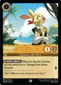 Rabbit - Indignant Pirate (AZS-22)